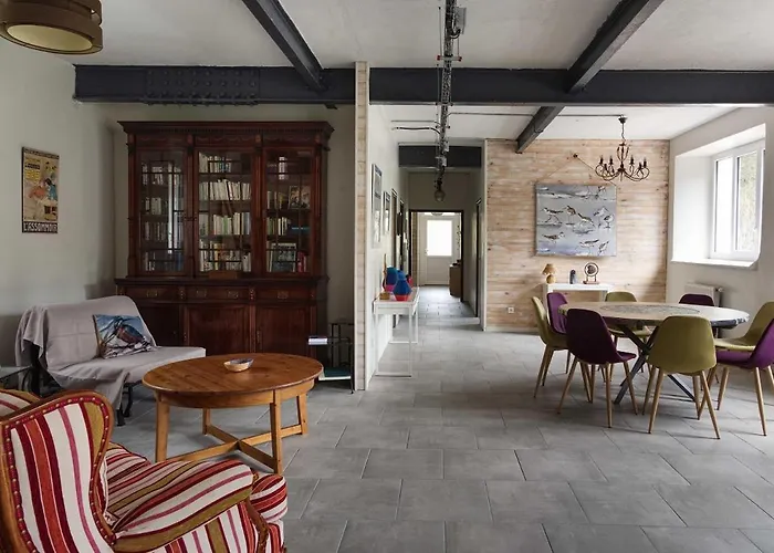 Дом отдыха L'ancienne Colonie - Maison Conviviale Au Bord De La Gazeille - 8 Pers Le Monastier sur Gazeille